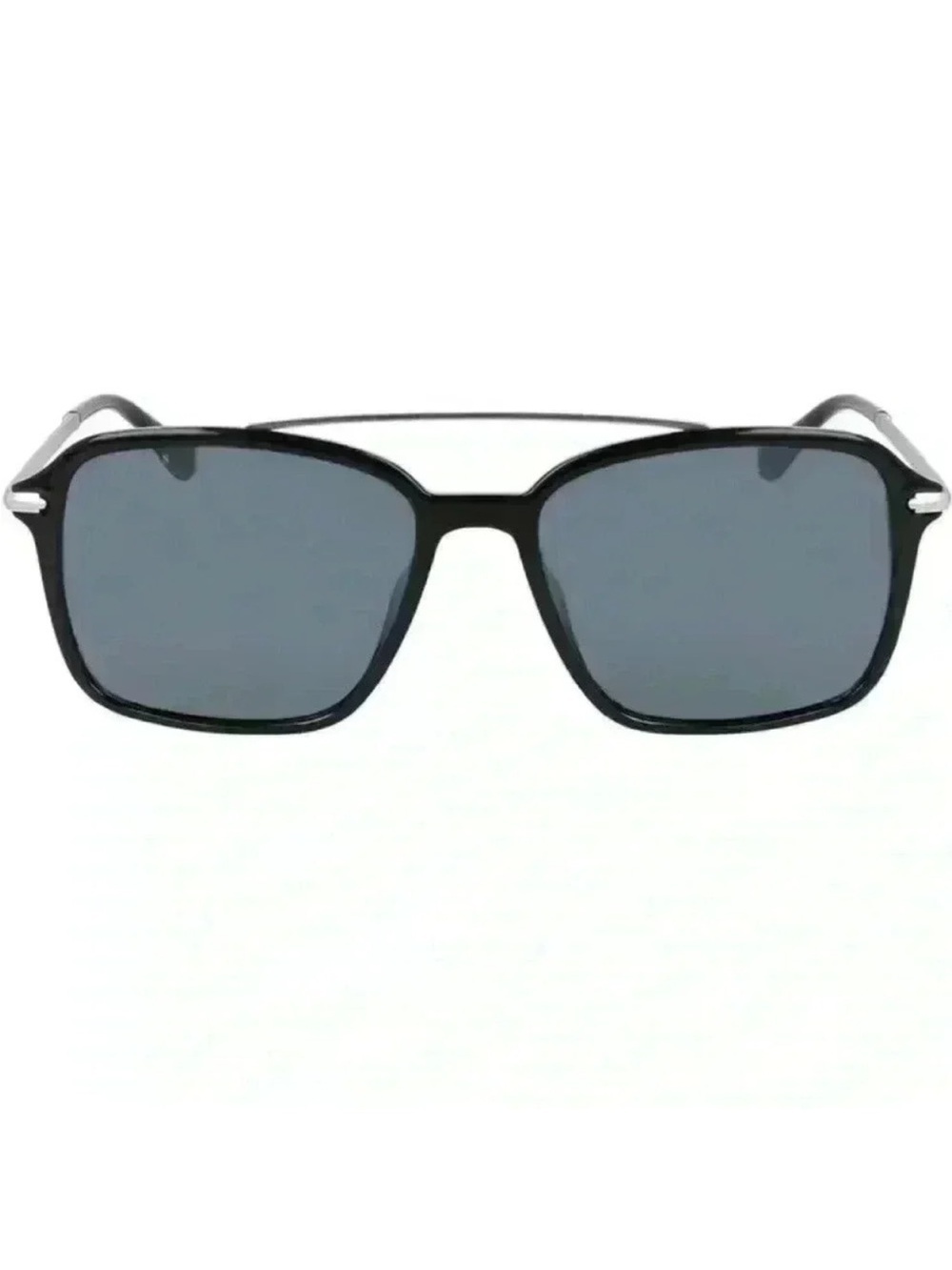 Cole Haan Plastic Combo 55mm Square Brow Bar Sunglasses in Black NWT
*Polarized*